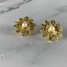 925 STERLING SILVER GOLD PLATED PEARLS 