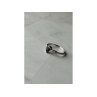 925 Sterling Silver Sapphire & White/Colorless Topaz Ring Size 7.5
