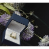 925 Sterling Silver Mother of Pearl Ring Size 6.5