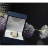 925 Sterling Silver Mother of Pearl Ring Size 6.5