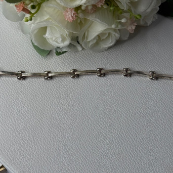 Classy Italy 925 Sterling Silver Bracelet Length 6.5 Inch