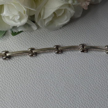 Classy Italy 925 Sterling Silver Bracelet Length 6.5 Inch