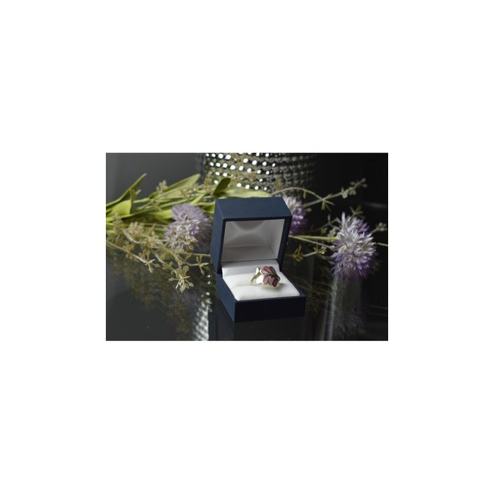 925 Sterling Silver Mother of Pearl Inserts Ring Size 6.5