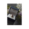 925 Sterling Silver Mother of Pearl Inserts Ring Size 6.5