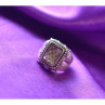 925 Sterling Silver Hessonite Ring Size 6.5