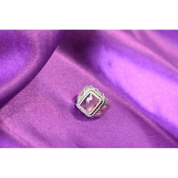 925 Sterling Silver Hessonite Ring Size 6.5