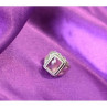 925 Sterling Silver Hessonite Ring Size 6.5