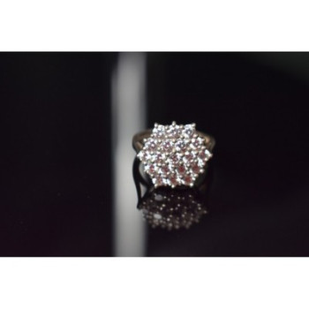 925 Sterling Silver CZ Ring Size 6.5