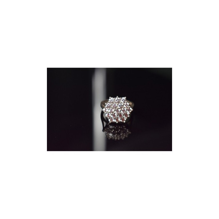 925 Sterling Silver CZ Ring Size 6.5