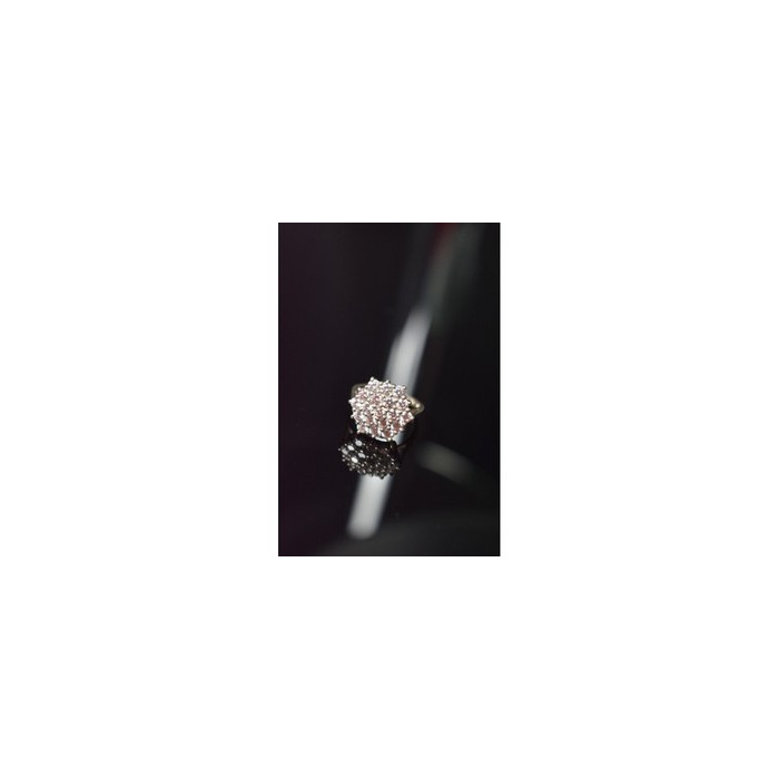 925 Sterling Silver CZ Ring Size 6.5