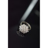 925 Sterling Silver CZ Ring Size 6.5