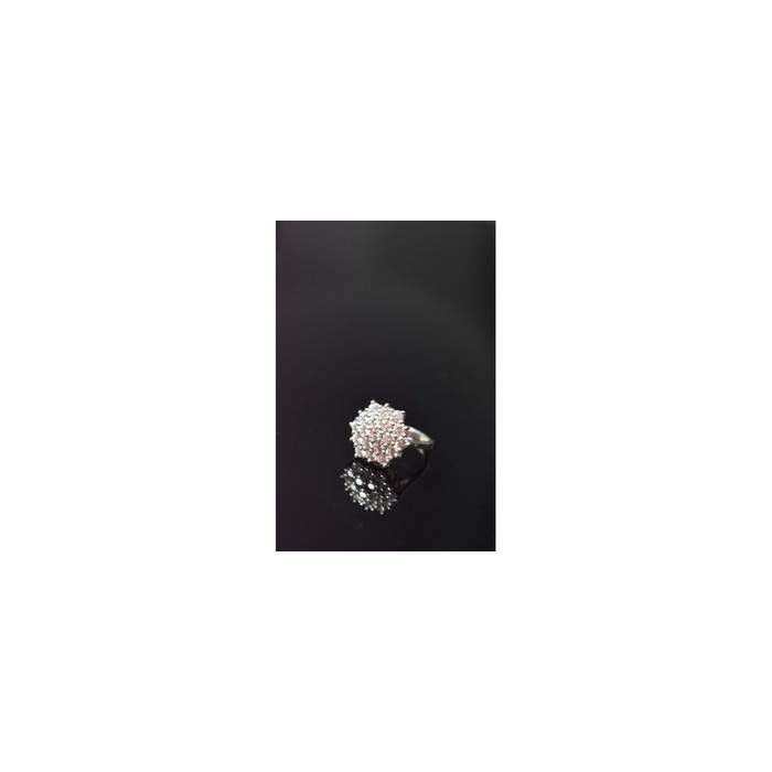 925 Sterling Silver CZ Ring Size 6.5