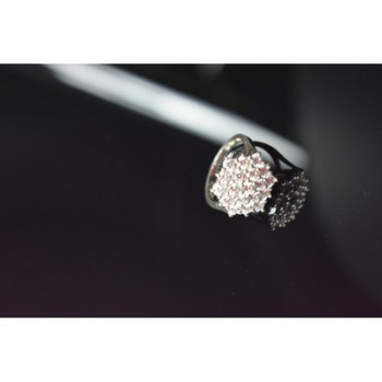 925 Sterling Silver CZ Ring Size 6.5