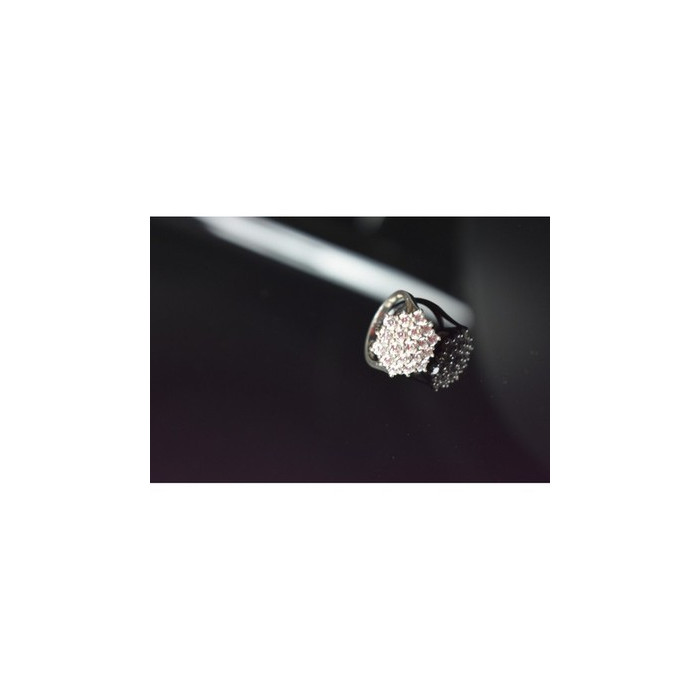 925 Sterling Silver CZ Ring Size 6.5