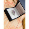 925 Sterling Silver Amethyst Ring Size 7