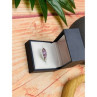 925 Sterling Silver Amethyst Ring Size 7