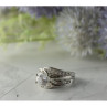 925 Sterling Silver CZ Ring Size 7