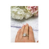 925 Sterling Silver CZ Ring Size 7.5