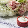 925 Sterling Silver CZ Ring Size 7.5