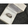 925 Sterling Silver CZ Ring Size 9