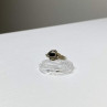 Vintage 925 Sterling Silver Black Onyx Ring Size 5.5
