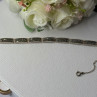Elegant 925 Sterling Silver Marcasite Bracelet Length 8 Inch