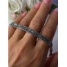 Elegant 925 Sterling Silver Marcasite Bracelet Length 8 Inch