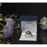 925 Sterling Silver Almandine Ring Size 7