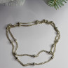 Elegant Italy 925 Sterling Silver Necklace Length 23 Inch