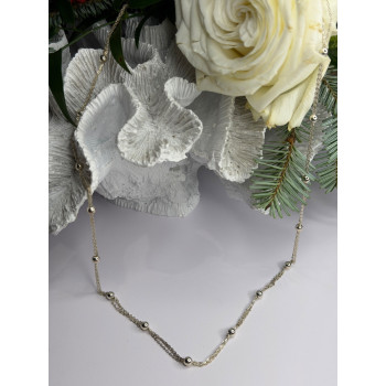 Elegant Italy 925 Sterling Silver Necklace Length 23 inch