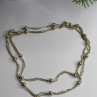 Elegant Italy 925 Sterling Silver Necklace Length 23 Inch