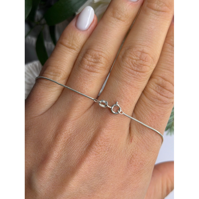 Italy 925 Sterling Silver Opal Necklace Length 16 in