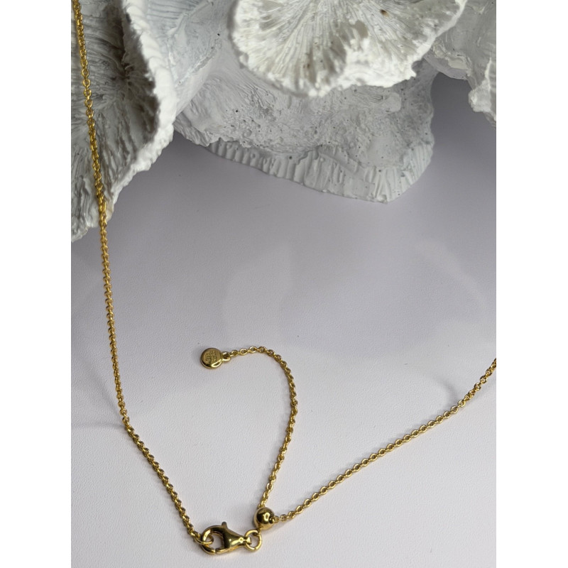 Pandora 925 Sterling Silver Gold Plated Chain