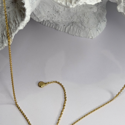 Pandora 925 Sterling Silver Gold Plated Chain