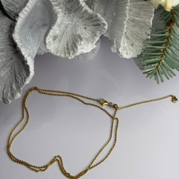 Pandora 925 Sterling Silver Gold Plated Chain