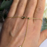 Pandora 925 Sterling Silver Gold Plated Chain