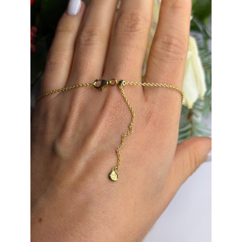Pandora 925 Sterling Silver Gold Plated Chain