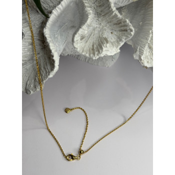 Pandora 925 Sterling Silver Gold Plated Chain