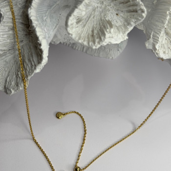 Pandora 925 Sterling Silver Gold Plated Chain