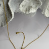 Pandora 925 Sterling Silver Gold Plated Chain