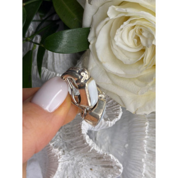 Vintage 925 Sterling Silver Abalone Earrings