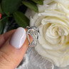 Beautiful 925 Sterling Silver White Topaz Earrings