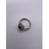 925 Sterling Silver Spinel & Beryl Ring Size 6.5