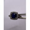 925 Sterling Silver Spinel & Beryl Ring Size 6.5