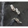 925 Sterling Silver CZ 