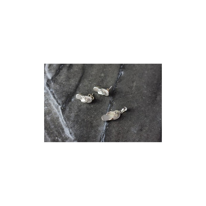 925 Sterling Silver CZ 