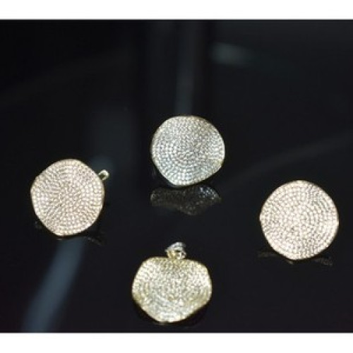 925 Sterling Silver CZ Set