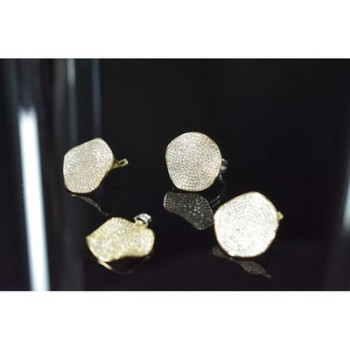 925 Sterling Silver CZ Set