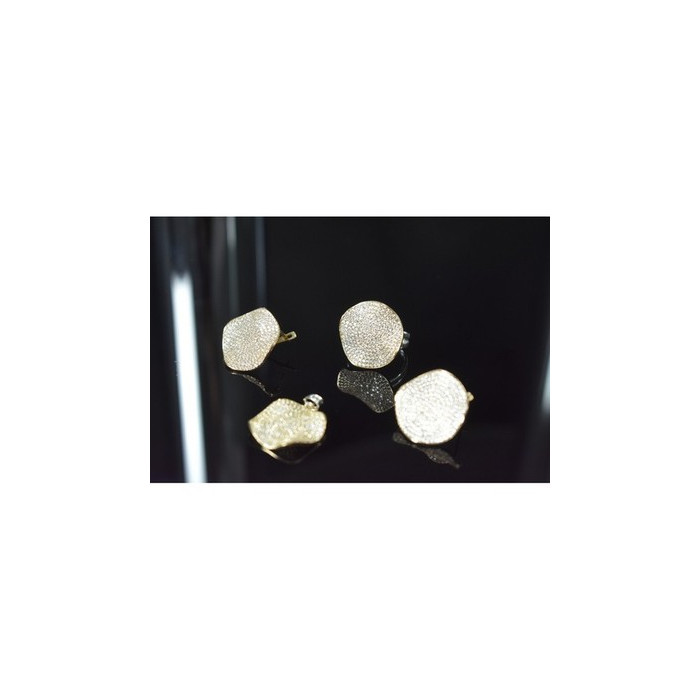 925 Sterling Silver CZ Set