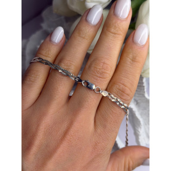 Elegant Italy Milor 925 Sterling Silver Necklace Chain Length 20 in